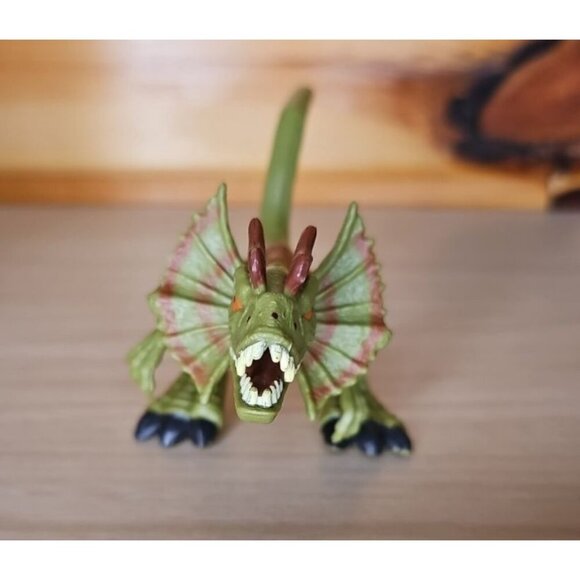 Bendy Biters Dilophosarurs Jurassic World Park Velociraptor Bendable Figure - Picture 5 of 7